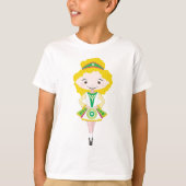 KIDLETS: irische Tänzerblonde T-Shirt (Vorderseite)