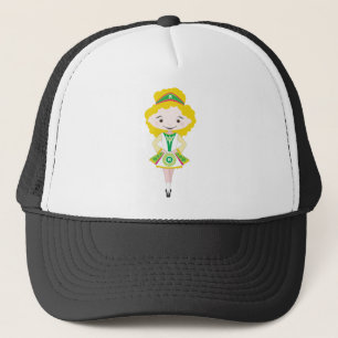 KIDLETS: irische Tänzerblonde Truckerkappe