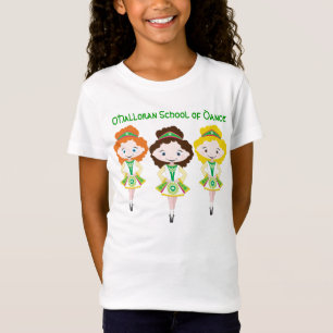 KIDLETS irischer Tänzer Tanzgruppe Trio T-Shirt