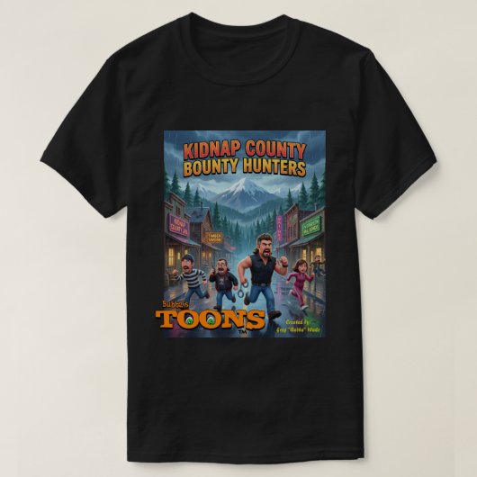 KIDNAP COUNTY, WASHINGTON T-Shirt (Design vorne)