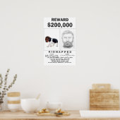 Kidnapped VOLL ZUSTOMIZABLE Poster REWARD (Küche)