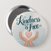 Kidness is free button (Vorne & Hinten)