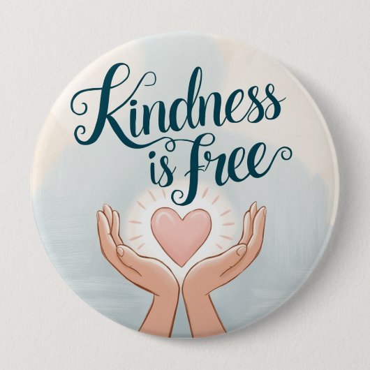 Kidness is free button (Vorderseite)