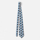 Kidney Blue Necktie Krawatte (Rückseite)