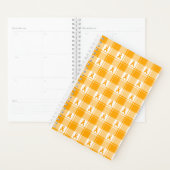 Kidney Cancer Awareness Plaid Planner, Orange Planer (Anzeige)