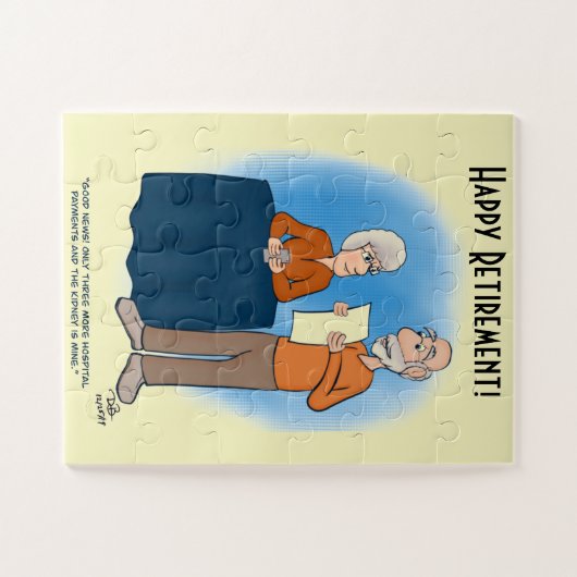 Kidney Card Jigsaw Puzzle (Horizontal)