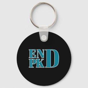 Kidney Disease Awareness End Pkd Kampf Schlüsselanhänger