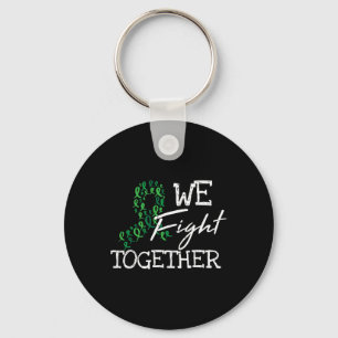 Kidney Disease Green Ribbon Familie Kostenvoransch Schlüsselanhänger