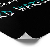 Kidney Disease Pkd Warrior Support Fighter Poster (Ecke)