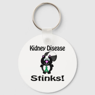 Kidney Disease Stinks Skunk Awareness Design Schlüsselanhänger