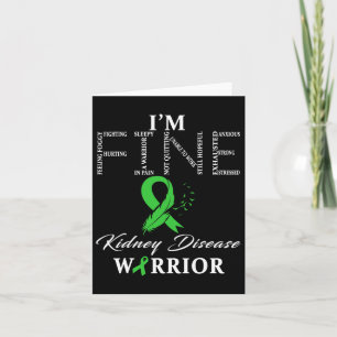 Kidney Disease Warrior Karte