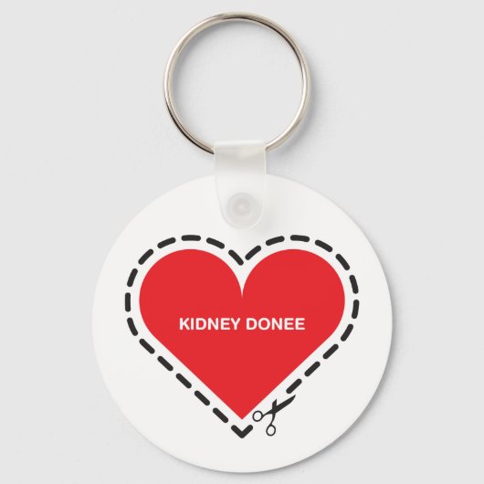 Kidney Donee Schlüsselanhänger (Vorderseite)