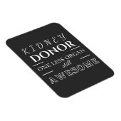 Kidney Donor Vielen Dank Magnet (Rechte Seite)