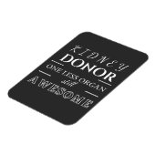 Kidney Donor Vielen Dank Magnet (Linke Seite)