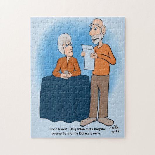 Kidney Jigsaw Puzzle (Vertikal)