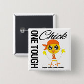 Kidney-Krebs-Krieg gegen einen starken Kick v2 Button (Vorne & Hinten)