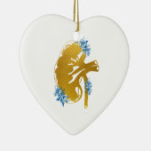 Kidney Sektion Keramik Ornament (Rechts)