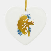 Kidney Sektion Keramik Ornament (Vorne)