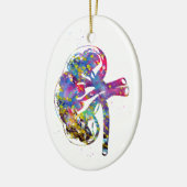 Kidney Sektion Keramik Ornament (Links)