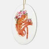 Kidney Sektion Keramik Ornament (Links)