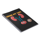 Kidney Stone Survivor Funny Operation Erholung Spa Notizblock (Rechte Seite)