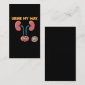 Kidney Stone Survivor Funny Operation Erholung Spa Visitenkarte (Vorne/Hinten)