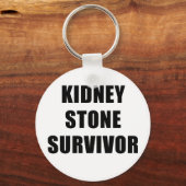 Kidney Stone Survivor Schlüsselanhänger (Vorderseite)