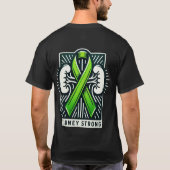 Kidney Strong – Kidney Disease Awareness T-Shirt (Rückseite)