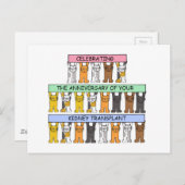 Kidney Transplant Anniversary Postkarte (Vorne/Hinten)