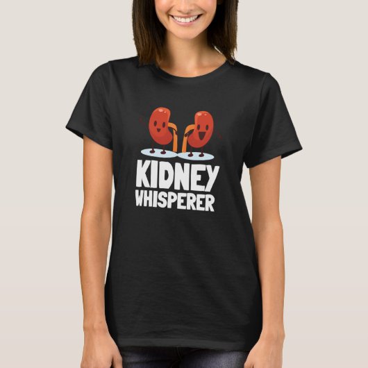 Kidney Transplant Organ Recipient Survivor Recover T-Shirt (Vorderseite)
