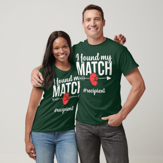 Kidney Transplant Recipient Funny Matching Gift T-Shirt (Unisex)