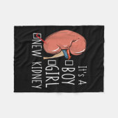 Kidney Transplant Surgery Recovery Quote It's A Ne Fleecedecke (Vorderseite (Horizontal))