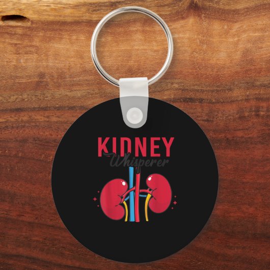 Kidney Whisperer Funny Dialysis Technician Nephrol Schlüsselanhänger (Vorderseite)