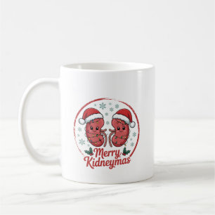 Kidneymas Weihnachten Lustige Niere Feiertag für N Kaffeetasse