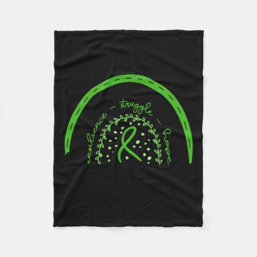 Kidnney Disease Warrior Fleecedecke (Vorderseite)