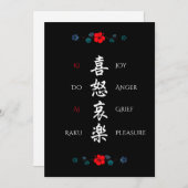 Kidoairaku-Karte (Vorne/Hinten)