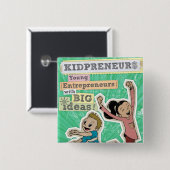 KIDPRENEURS BUTTON (Vorne & Hinten)