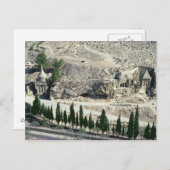 Kidron Valley am Fuße des Berges der Oliven Postkarte (Vorne/Hinten)