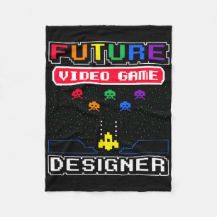 Kid's 1 für das zukünftige Videospiel-Designer Fleecedecke