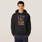 Kids 1st Grade Is Out Of This World Astronauts Sch Hoodie (Vorne ganz)