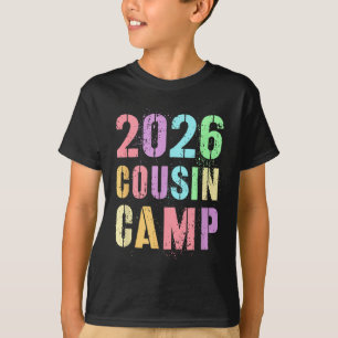 Kids 2026 Cousin-Camp Familienurlaub Crew Tante T-Shirt