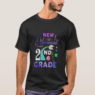 Kids 2. Klasse Mermaid Niedlich Girls Princess 2.  T-Shirt