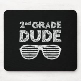 Kids 2nd Grade Dude Second Grade Byck To School  Mousepad