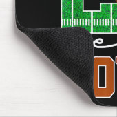 Kids 2nd Year Down Football Birthday Boy Party 2 Y Mousepad (Ecke)