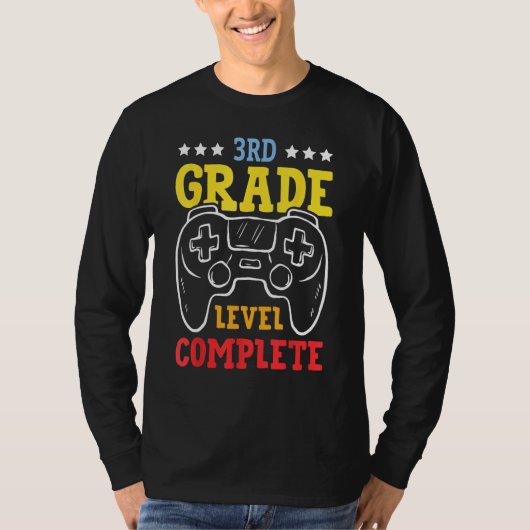 Kids 3rd Grade Level Complete Last Day Of School G T-Shirt (Vorderseite)