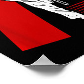 Kids 7th Birthday Karate 7 Year Old Karate Birthda Poster (Ecke)