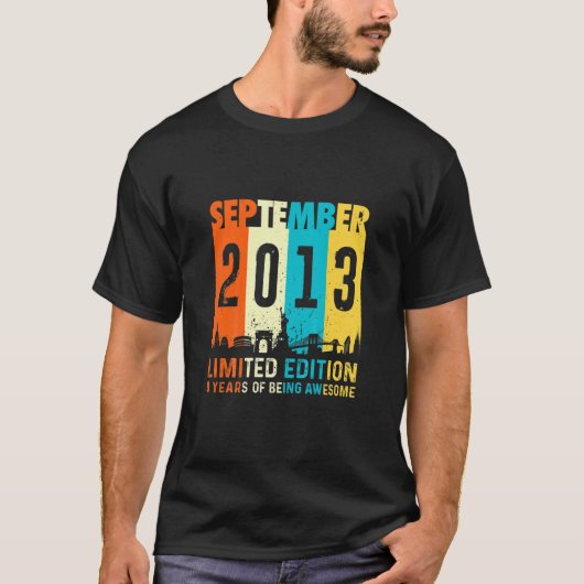 Kids 8 Limited Edition, hergestellt im September 2 T-Shirt (Vorderseite)