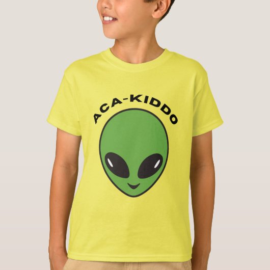 KIDS - "Aca-Kiddo" Wählen Sie Ihre eigene Farbe T-Shirt (Vorderseite)