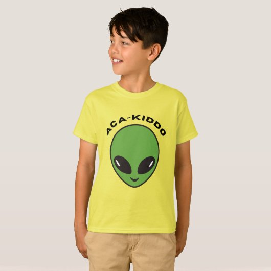 KIDS - "Aca-Kiddo" Wählen Sie Ihre eigene Farbe T-Shirt (Vorne ganz)