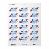 Kids-Adressetikett Adressaufkleber (Vorne)